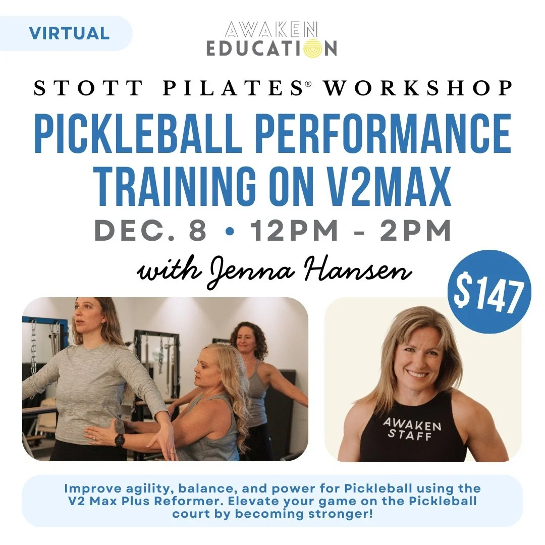 Awaken Studios — STOTT Pilates Training | Awaken Studios Courses Awaken Studios — STOTT Pilates Training | Awaken Studios Courses